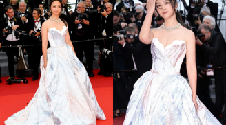 Sau phong sát vì “Sắc giới” Thang Duy luôn chọn thời trang nhẹ nhàng không cần hở bạo vẫn gây chú ý tại Cannes