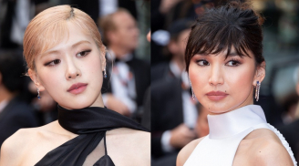 Tóc mái ngố 'phủ sóng' thảm đỏ Cannes 2023: Rose BLACKPINK gây sốt với tạo hình ấn tượng