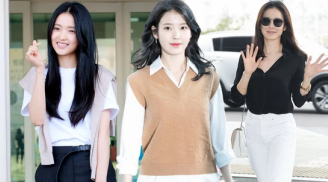 So kè phong cách thời trang đơn giản nhưng sang chảnh của 4 nữ diễn viên đình đám xứ Hàn