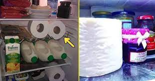 Đặt cuộn giấy vệ sinh vào tủ lạnh qua đêm, bạn sẽ bất ngờ với 2 công dụng tuyệt vời này