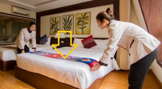 Tại sao khách sạn thường có 1 tấm chăn nhỏ trải ngang giường: Công dụng quan trọng ai không biết để dùng quá phí