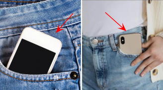 Khi cho điện thoại vào túi quần, màn hình nên hướng ra ngoài hay quay vào trong: Nhiều người không biết