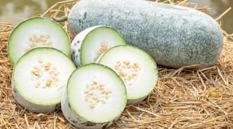 Bí đao ngon - bổ - rẻ nhưng đại kỵ với 2 thực phẩm này, nên biết để tránh