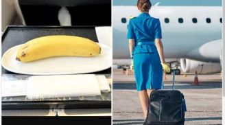 Tại sao hầu hết tiếp viên hàng không đều mang một quả chuối lên máy bay? Hóa ra họ 'lén lút' làm điều này