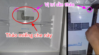 Tủ lạnh có 1 cơ quan ẩn vệ sinh 4 - 5 tháng/lần: Tăng tuổi thọ, tiết kiệm nửa tiền điện hàng tháng