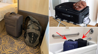 Vì sao phải đặt vali, túi đồ trong nhà tắm ngay khi nhận phòng khách sạn: Rất quan trọng, không biết là thiệt