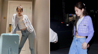 Học lỏm công thức mix match quần jeans sành điệu từ Jennie, áp dụng quanh năm đều đẹp