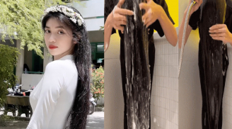 Bất ngờ Hoa hậu Phương Khánh và Á hậu Minh Kiên đều tận dụng nước vo gạo để làm đẹp tóc