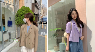 4 kiểu áo blazer mùa thu giúp nàng có được style thanh lịch xịn sò như gái Hàn