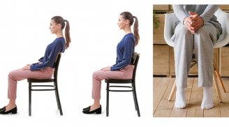 Chọn tư thế ngồi này giúp bạn tiêu hao năng lượng tốt hơn và giữ vòng eo phẳng hơn