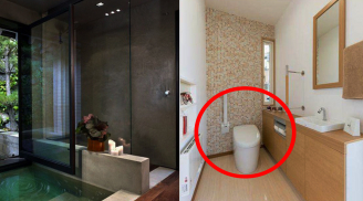 Tại sao người Nhật không bao giờ đặt toilet chung với nhà tắm? Biết lý do ai cũng muốn làm theo