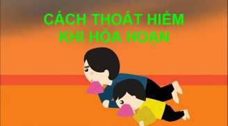 6 kỹ năng thoát hiểm khi nhà có cháy:  Nắm lấy để dùng khi cần thiết