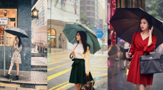 Gợi ý 10 cách mặc đẹp trong ngày mưa gió chị em nên tham khảo để ghi điểm phong cách