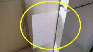 Dùng 1 tờ giấy A4 đặt vào tủ lạnh theo cách này, tiết kiệm được cả triệu tiền điện