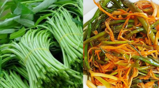 2 cách muối chua cọng rau muống cực ngon lạ miệng, đổi món cho mâm cơm gia đình