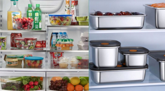 Cất thức ăn vào tủ lạnh nên dùng hộp chất liệu nhựa, sứ, hay inox là tốt nhất? Câu trả lời cực bất ngờ
