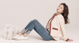 Song Hye Kyo cân đẹp mọi phong cách với quần jeans, style nào cũng chuẩn mốt