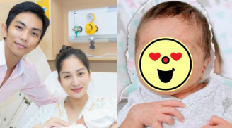 Khánh Thi và Phan Hiển chính thức hé lộ dung mạo ái nữ sau 1 tháng chào đời