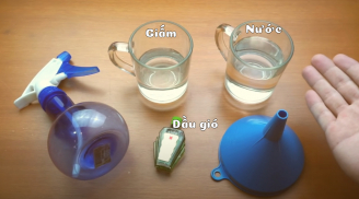 Công dụng đặc biệt của dầu gió trộn giấm trắng