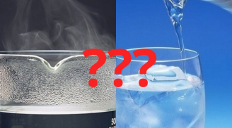 Uống nước ấm hay nước lạnh tốt hơn?