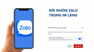 Cách rời nhóm Zalo trong im lặng, không ai hay biết