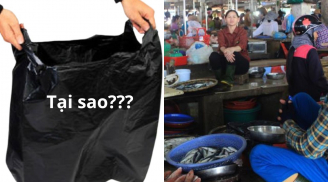 Tại sao người bán cá hay dùng túi màu đen để đựng, đi chợ lâu năm mà không biết thì sẽ bị thiệt