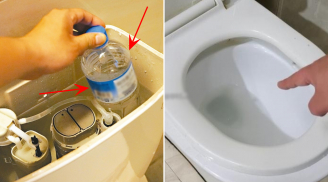 Đặt thứ này vào két nước bồn cầu, cả tháng không cọ rửa vẫn sạch sẽ, không có mùi hôi