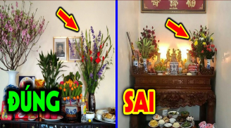 Nên cắm mấy bông hoa trên bàn thờ thì tụ lộc: Tưởng đơn giản nhưng nhiều nhà làm sai