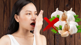 Khử ngay mùi tỏi sau khi ăn mà không cần đánh răng