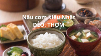 Học người Nhật cho thêm thứ này vào nấu cơm dẻo thơm, ăn không sợ béo, biết rồi không muốn nấu theo cách cũ