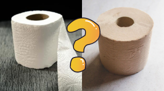 Nên dùng giấy ăn, giấy vệ sinh màu trắng hay màu vàng mới tốt?