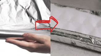 Cách dùng giấy bạc giúp làm đá lạnh nhanh hơn và tiết kiệm tiền khi dùng tủ lạnh
