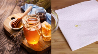 Đi mua mật ong cứ mang theo 1 mẩu giấy, phân biệt mật ong thật và mật ong giả dễ dàng trong tích tắc