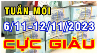 Tử vi tuần mới từ 6/11-12/11: 3 tuổi có lộc kinh doanh giàu khủng, 1 tuổi ngồi không cũng đắc lộc