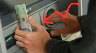 Rút tiền ATM theo đúng mệnh giá chỉ cần 1 thao tác, lưu lại ai cũng có lúc cần