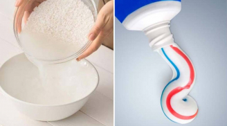 Trộn kem đánh răng và nước vo gạo: Hỗn hợp tẩy rửa vô cùng hiệu quả, vệ sinh nhà cực nhanh