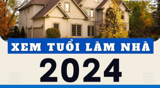 Xem tuổi làm nhà 2024: Tuổi nào hợp, tuổi nào đại kị?