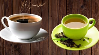 Uống trà cùng lúc với cà phê có nguy hại không? Nhiều người vẫn thường xuyên dùng mà không biết