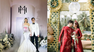 Đám cưới Vbiz năm 2023: Thanh Hằng đơn giản, Puka và Gin Tuấn Kiệt bị chê làm 'lố'
