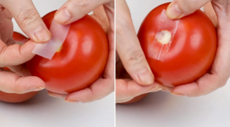 Bảo quản cà chua không cần tủ lạnh, để cả tháng quả nào quả nấy vẫn tươi ngon, căng mọng