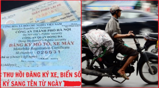 Năm 2024: 8 trường hợp xe máy bị thu hồi không được phép sử dụng: Cố tình giữ lại phạt tới 4 triệu đồng