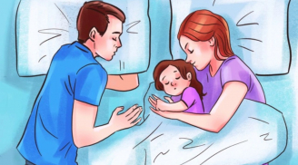 Cho con ngủ với mẹ hay ngủ riêng từ bé sẽ tốt hơn? Nhìn 2 đứa trẻ thấy ngay khác biệt