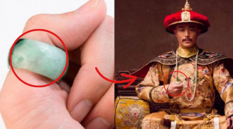 Hoàng đế nhà Thanh, đặc biệt là Càn Long rất thích đeo nhẫn ngọc ở ngón tay cái, tại sao?