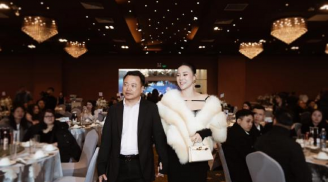 Shark Bình đưa vợ đi dự tiệc công ty, Phương Oanh chuẩn dáng phu nhân tổng tài