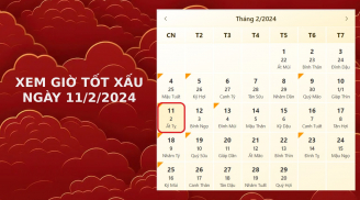 Xem giờ tốt xấu ngày 11/2/2024 - mùng 2 Tết Giáp Thìn chuẩn nhất, xem lịch âm ngày 11/2/2024