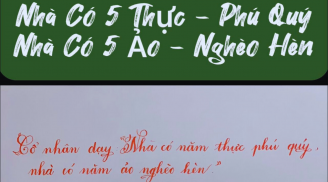 Người xưa nói rằng: 'Nhà có 5 thực phú quý, nhà có 5 ảo nghèo hèn', 5 thực và 5 ảo là gì?