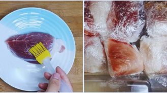 Thịt lợn mua về đừng bỏ ngay lên tủ đá: Làm thêm 1 bước thịt mọng, không khô, vẹn nguyên dinh dưỡng