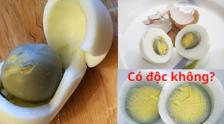 Lòng đỏ trứng luộc có màu xanh đậm có nên ăn, vì sao chúng có màu xanh?