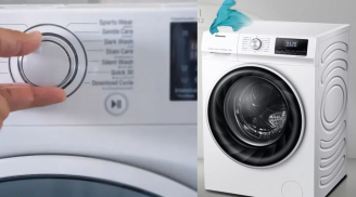 Máy giặt có một nút này bật lên vừa giúp tiết kiệm nước, thời gian, giặt lại sạch nhưng nhiều người chưa biết