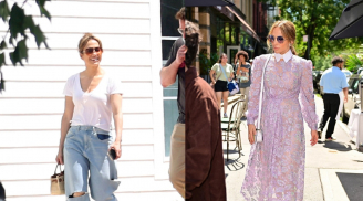 Để trẻ hóa phong cách hiệu quả, chị em hãy tham khảo 4 món thời trang yêu thích của Jennifer Lopez